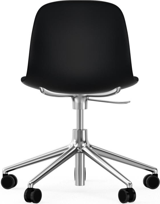 606042 Кресло Swivel 5W Gaslift Alu Black Normann Copenhagen Form - Вид №3