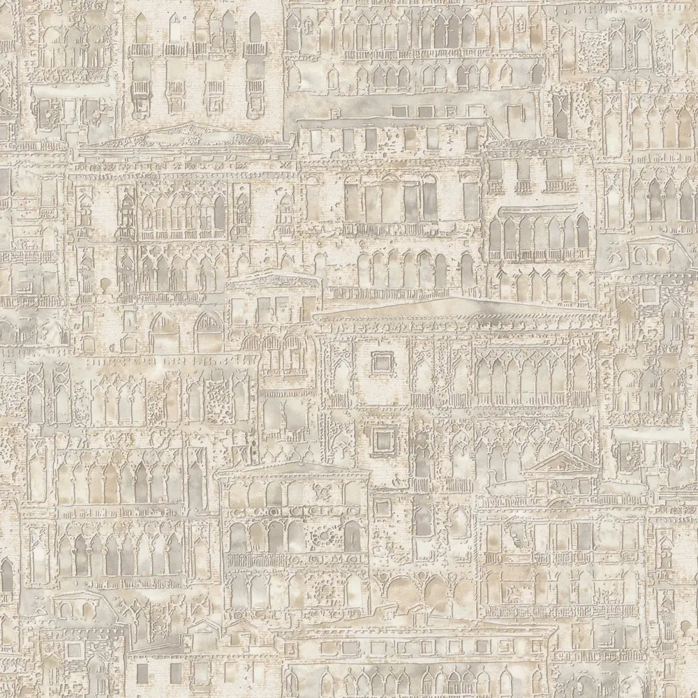 Обои флизелиновые Monte Solaro Palazzo бежевые 1.06 м MS9144-01 Palazzo ducale STLM-2211722 - Вид №1