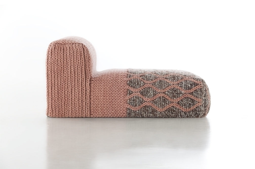 070842 Пуф модульный Rhombus Pink GAN Mangas Space  - Вид №2