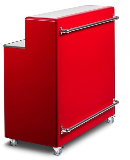 müller möbelfabrikation Барный шкаф стальной на колесиках Classic line sun-id-1393330 - Вид №1