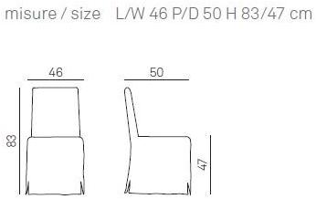Gruppo Tomasella Стул из мягкой ткани sun-id-1461149 - Вид №1