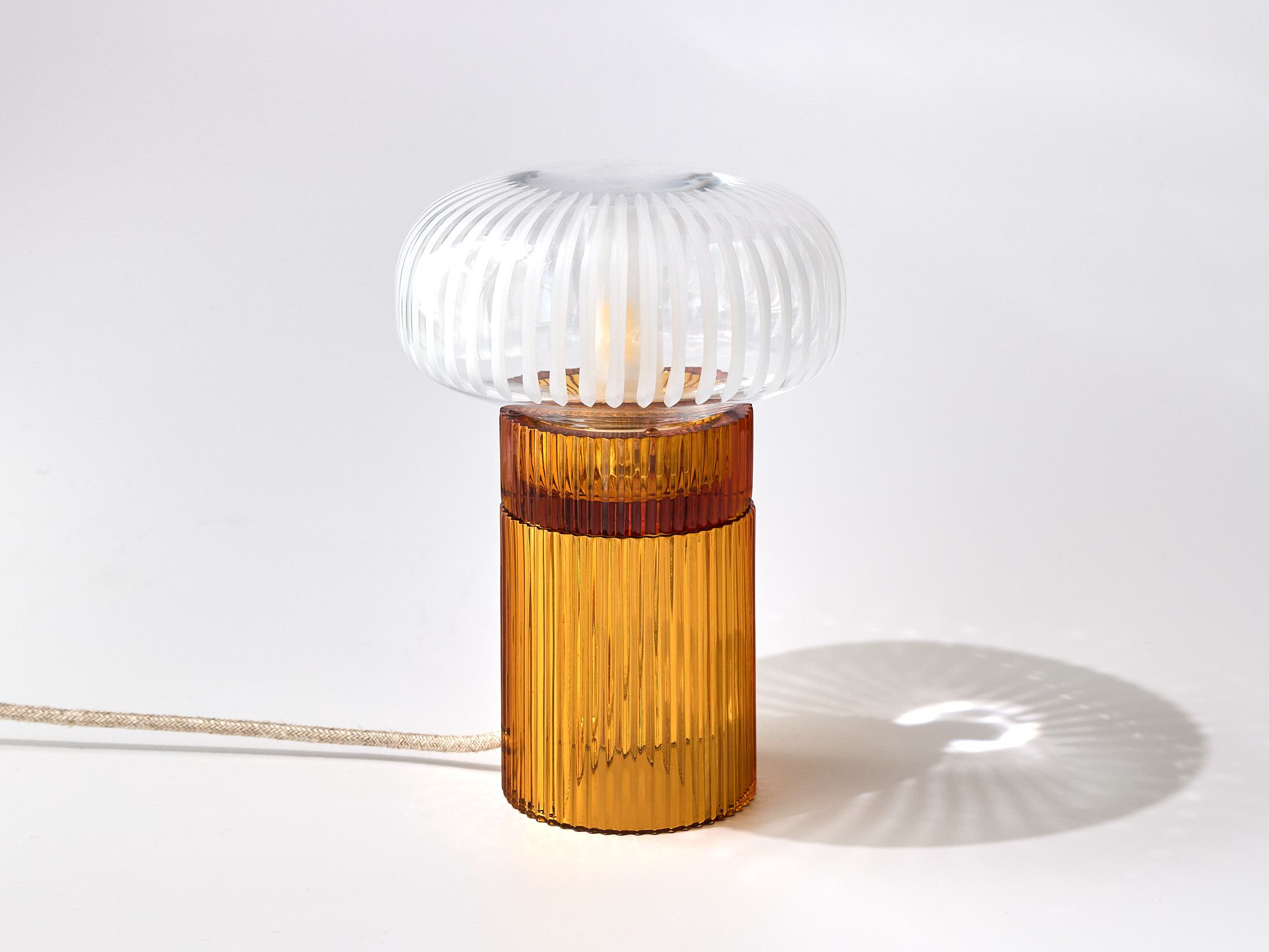 Настольная лампа из дутого стекла Studio Bojola NINA+PICCOLO ARCH-00010151 - Вид №3