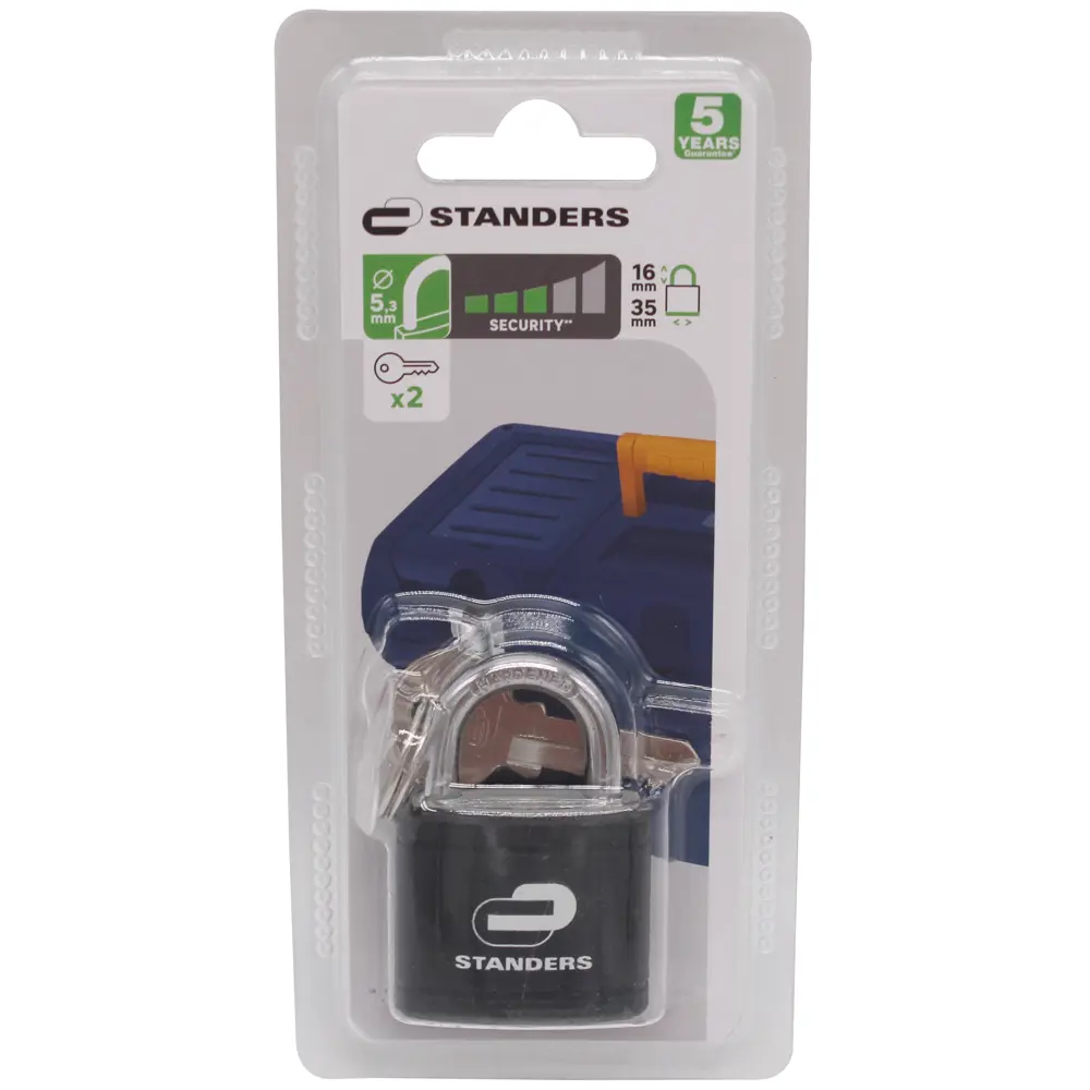 Навесной замок Standers с автоматической блокировкой для внутренних помещений 82247253 STLM-0023015 - Вид №2