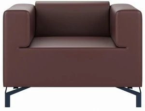 Ersa Кожаное кресло с подлокотниками Neo