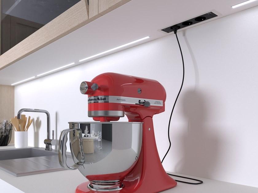 ASA PLASTICI Множественная скрытая электрическая розетка с usb Versalogic sun-id-1393164 - Вид №4