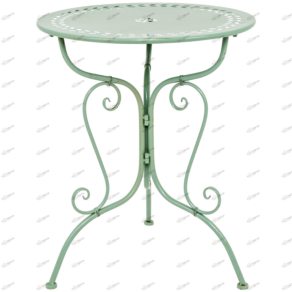 Столик кофейный голубой "Жарден" BYOBJECT  130187 Голубой Object Desire 