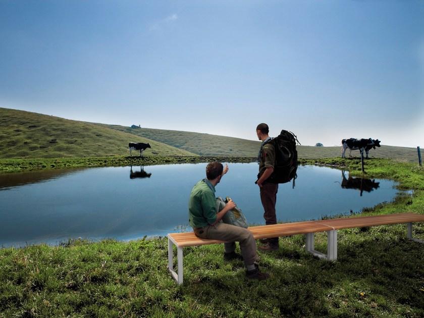 Urbantime Скамья из алюминия Ventiquattrore.h24 sun-id-1462819 - Вид №2