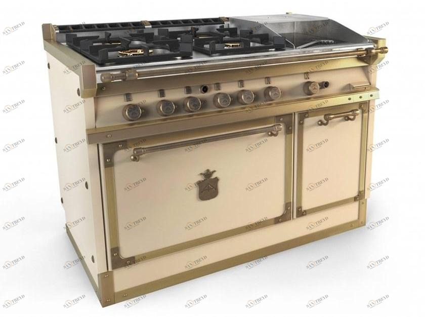 Officine Gullo Профессиональная отдельно стоящая стальная кухня P70 sun-id-1347702