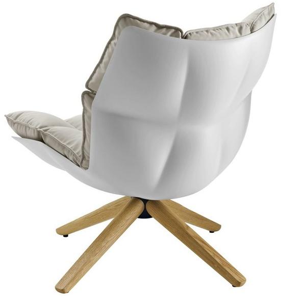 B&B Italia Мягкое кресло на жердочке из ткани Husk sun-id-1497324 - Вид №1