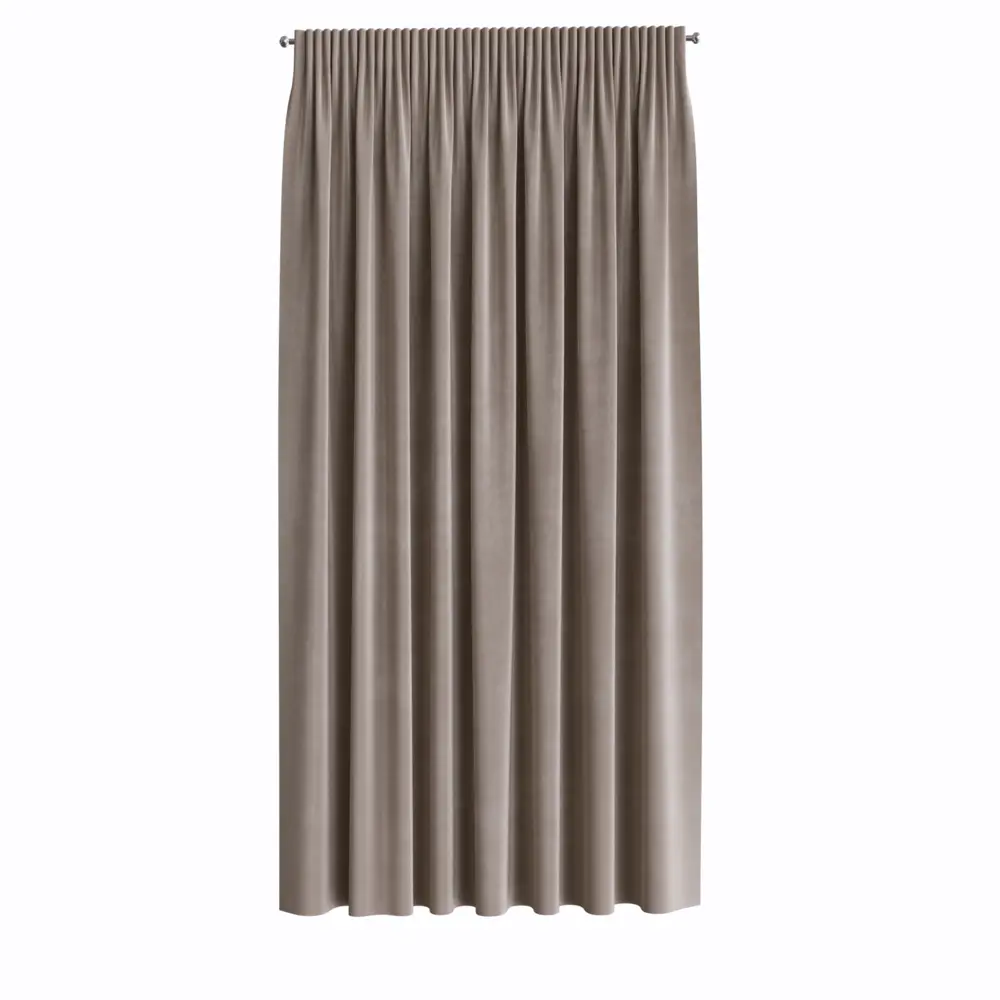 Штора на ленте 140x260 см цвет светло-бежевый 89395303 STLM-2172365 GARDEN 