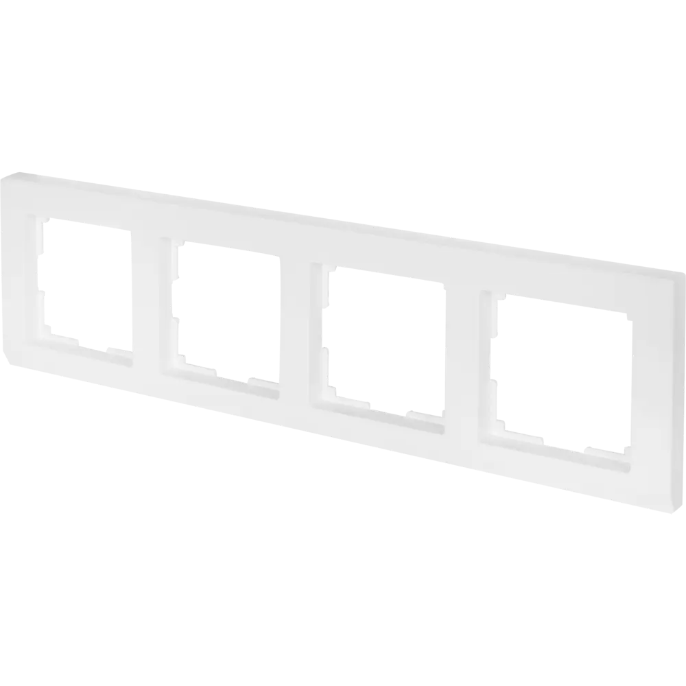 Рамка Werkel Stark для 4 розеток — элегантное решение для современного интерьера 82125382 STLM-0019711 - Вид №1