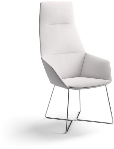 Brunner Кресло с обивкой из ткани с подлокотниками Ray sun-id-1438544 - Вид №1