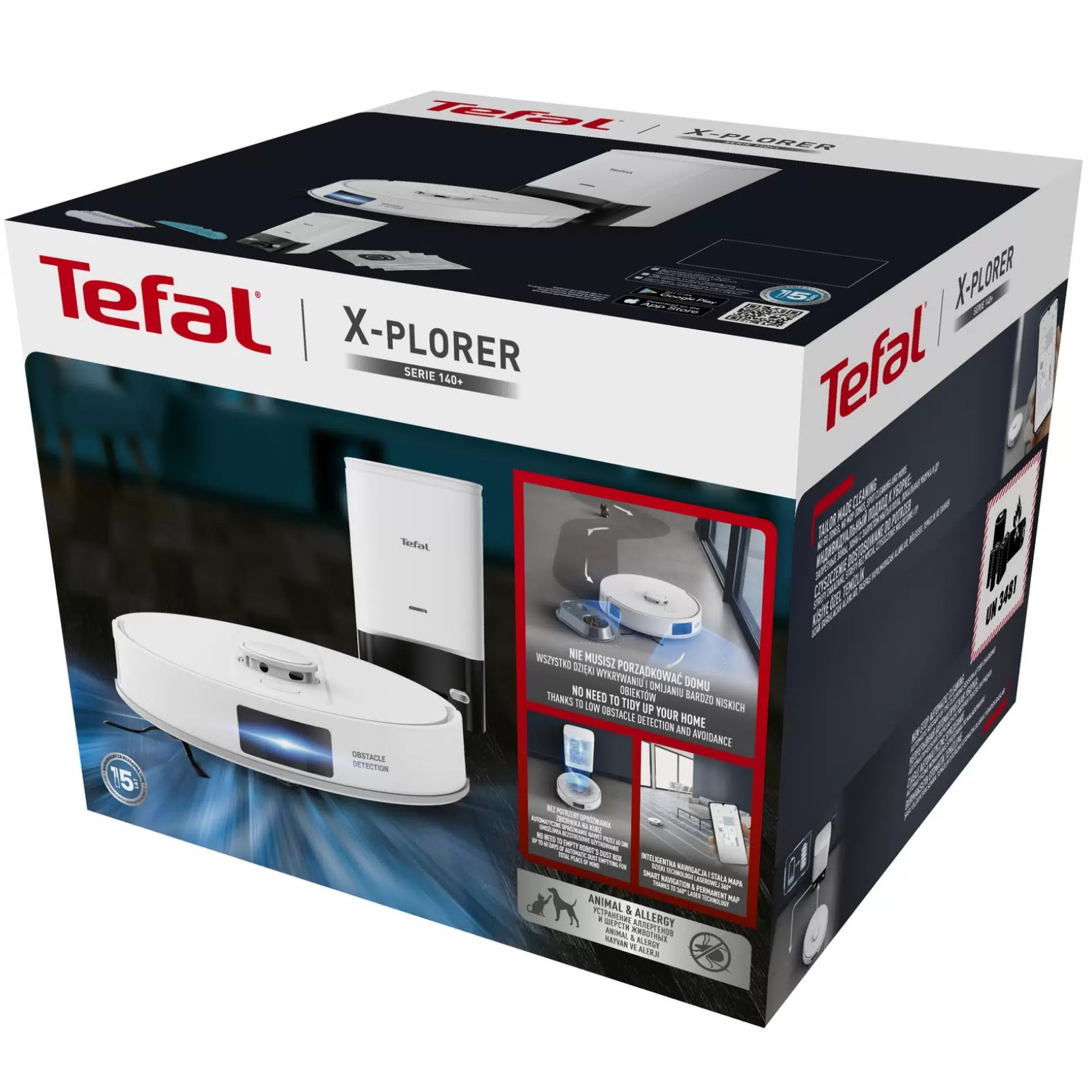 9225022 Робот-пылесос Tefal RG9197WH белый STDN-0008900 - Вид №4