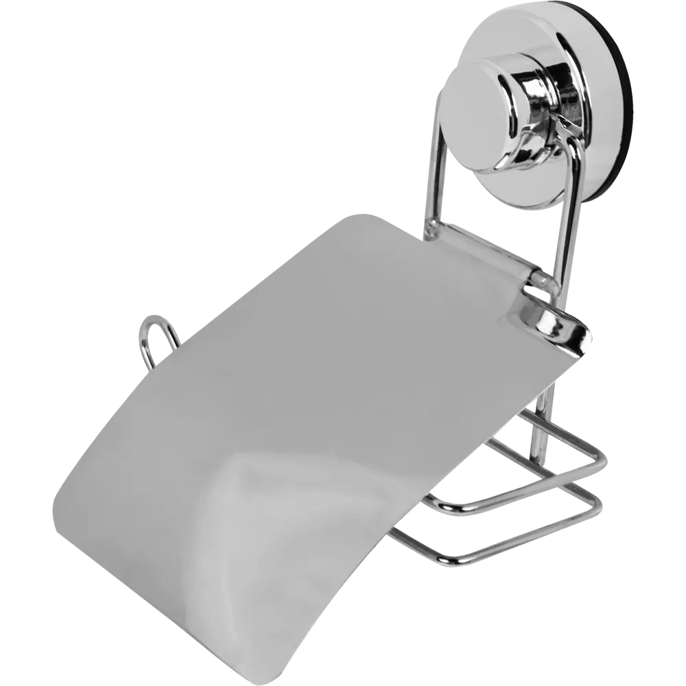 Держатель для туалетной бумаги Sensea «Simply Lock» на присоске, цвет хром STLM-2081414 - Вид №1