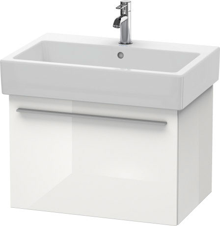XL604206969 Тумбочка подвесная X-Large #XL6042 650 x 443 мм Орех брашированный (натуральный шпон) Duravit - Вид №2
