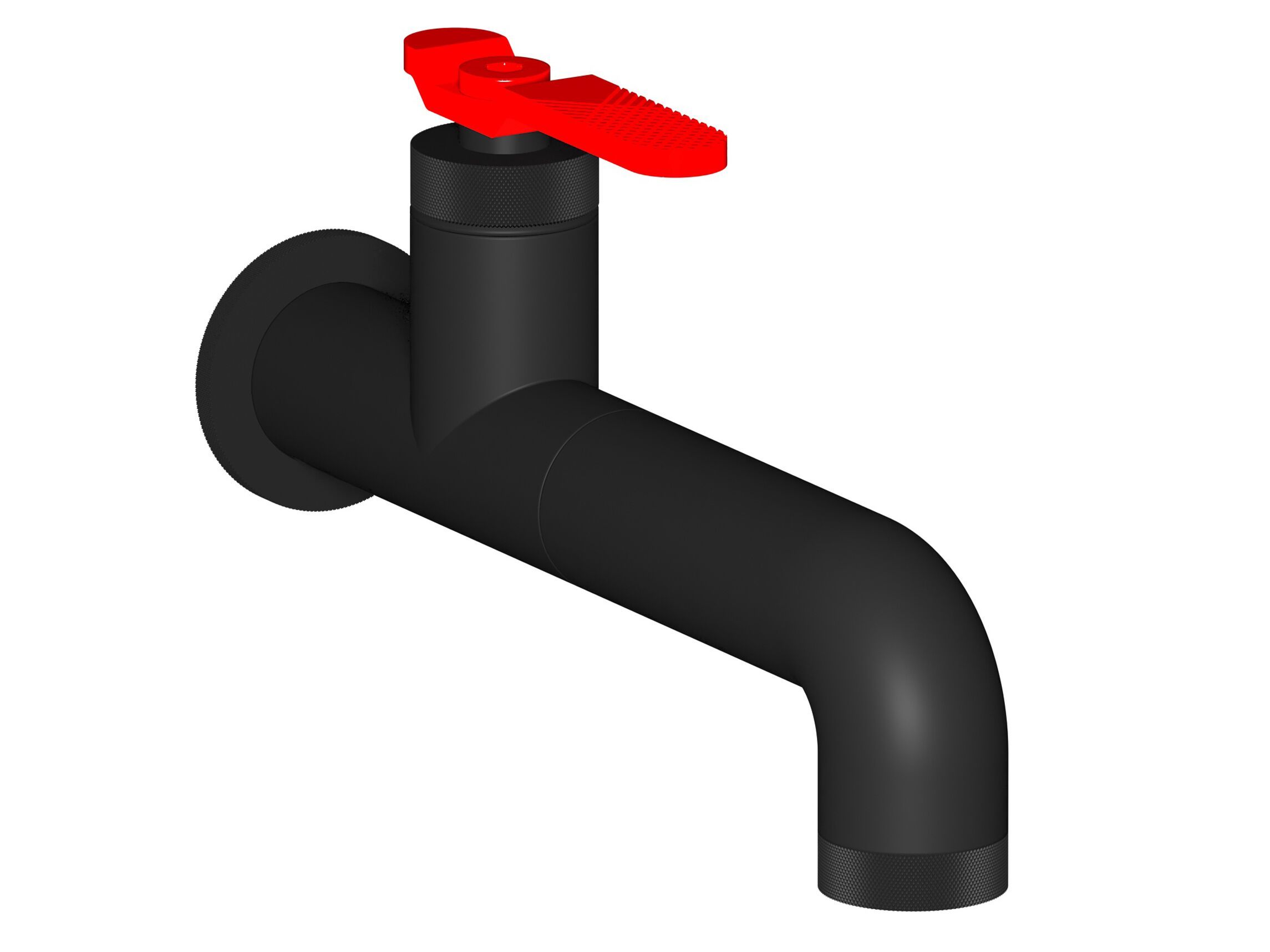 Однорычажный настенный смеситель для раковины с автоматическим сливом IB Bold ARCH-00068667