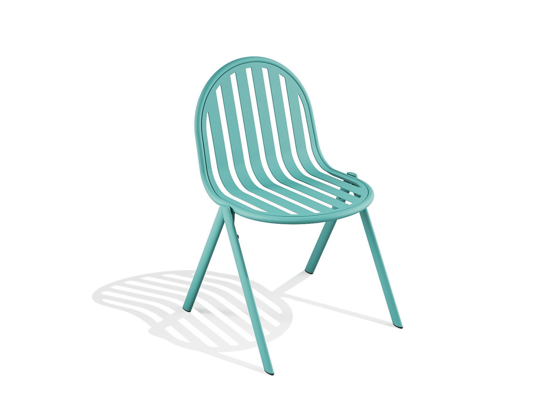 Стальной штабелируемый садовый стул с порошковым покрытием BABEL D Melik ARCH-00006407