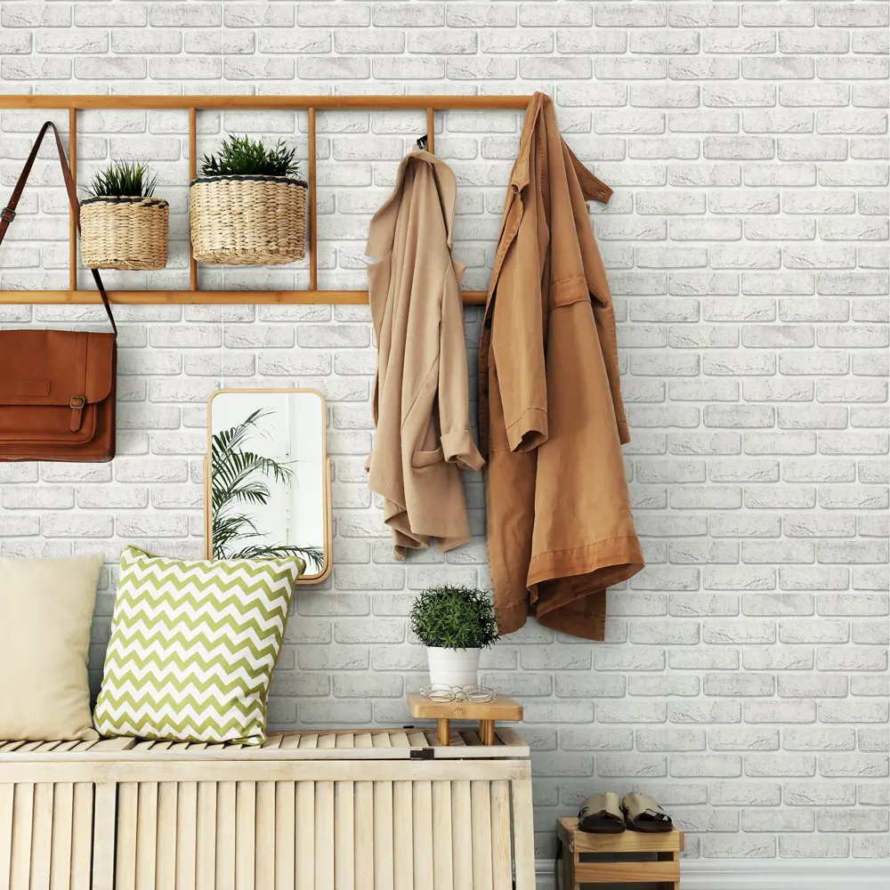 Аспект Ру Виниловые обои Орхидея серые для элегантного интерьера 88487470 STLM-0077779 - Вид №2