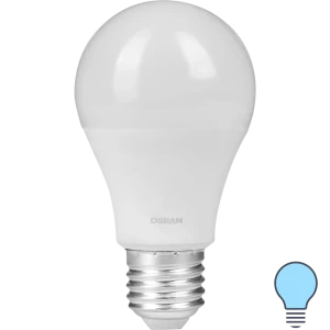 Лампа светодиодная Osram E27 7 Вт груша матовая 600 лм, холодный белый свет