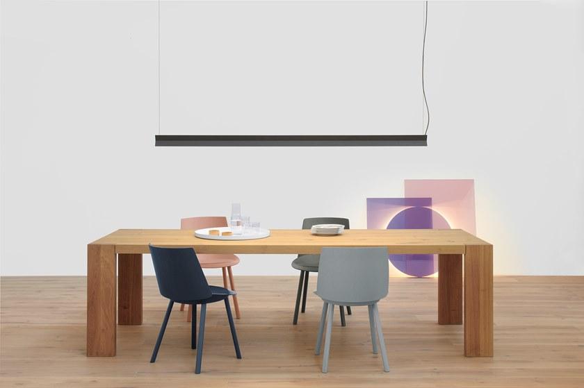 e15 Прямоугольный стол из массива дерева  Ta17  - Вид №3