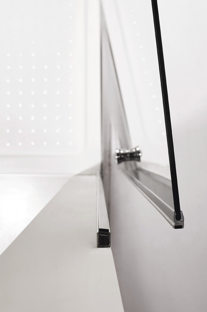 Душевая дверь в нишу CEZARES ECO-O-BA-1-90-P-Cr - Вид №4