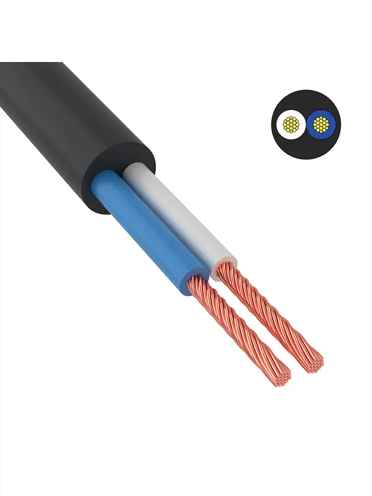 91346106 Провод соединительный ККЗ ПВС 2x1.5 150 м цвет черный ГОСТ STLM-1109660
