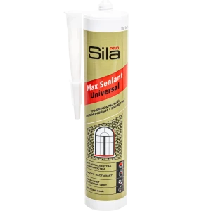 Герметик силиконовый универсальный Sila бесцветный 290 мл