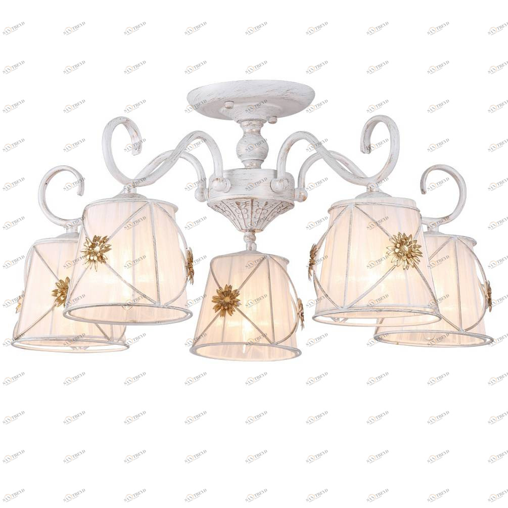 Потолочная люстра Arte Lamp 72 A5495PL-5WG ARTE LAMP ДИЗАЙНЕРСКИЕ 058528 Белый 