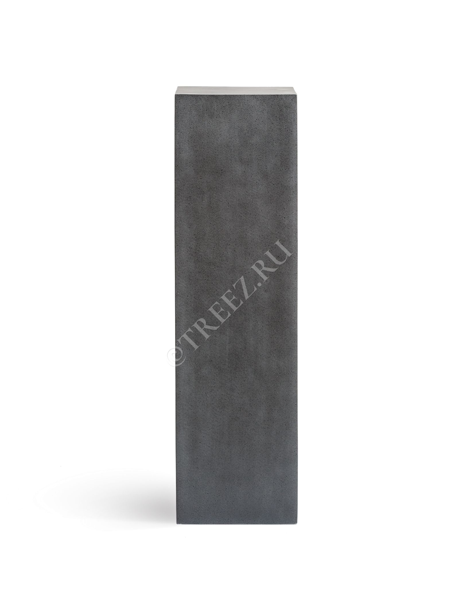 41.3317-02-007-GR-120 Кашпо  Effectory - серия Beton - Колонна - Тёмно-серый бетон Цветочная коллекция  - Вид №8
