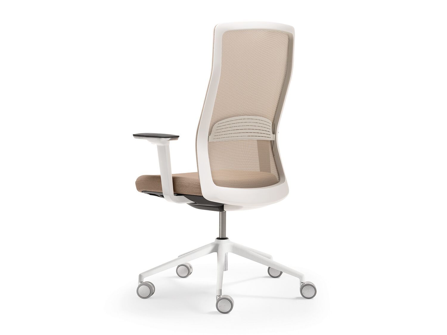 Пластиковый операционный офисный стул с подлокотниками 5 спиц Quinti Sedute It's It ARCH-00103539 - Вид №3