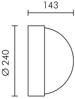 SIMES Настенный светильник для улицы Plafoniera sun-id-1354028 - Вид №5