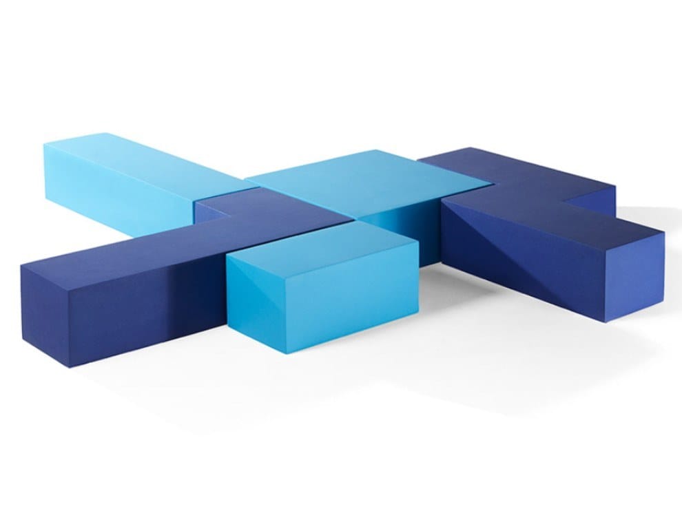 Модульная скамья из пены QM без спинки Quinze & Milan Квадратная и прямая ARCH-00109781 - Вид №3