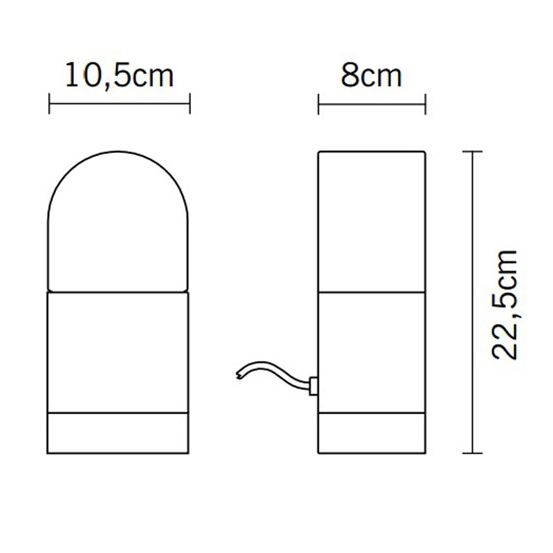 Настольная лампа D79B0300 от Fabbian FABBIAN ИНТЕРЬЕРНЫЕ 244452 Прозрачный;серый  - Вид №2