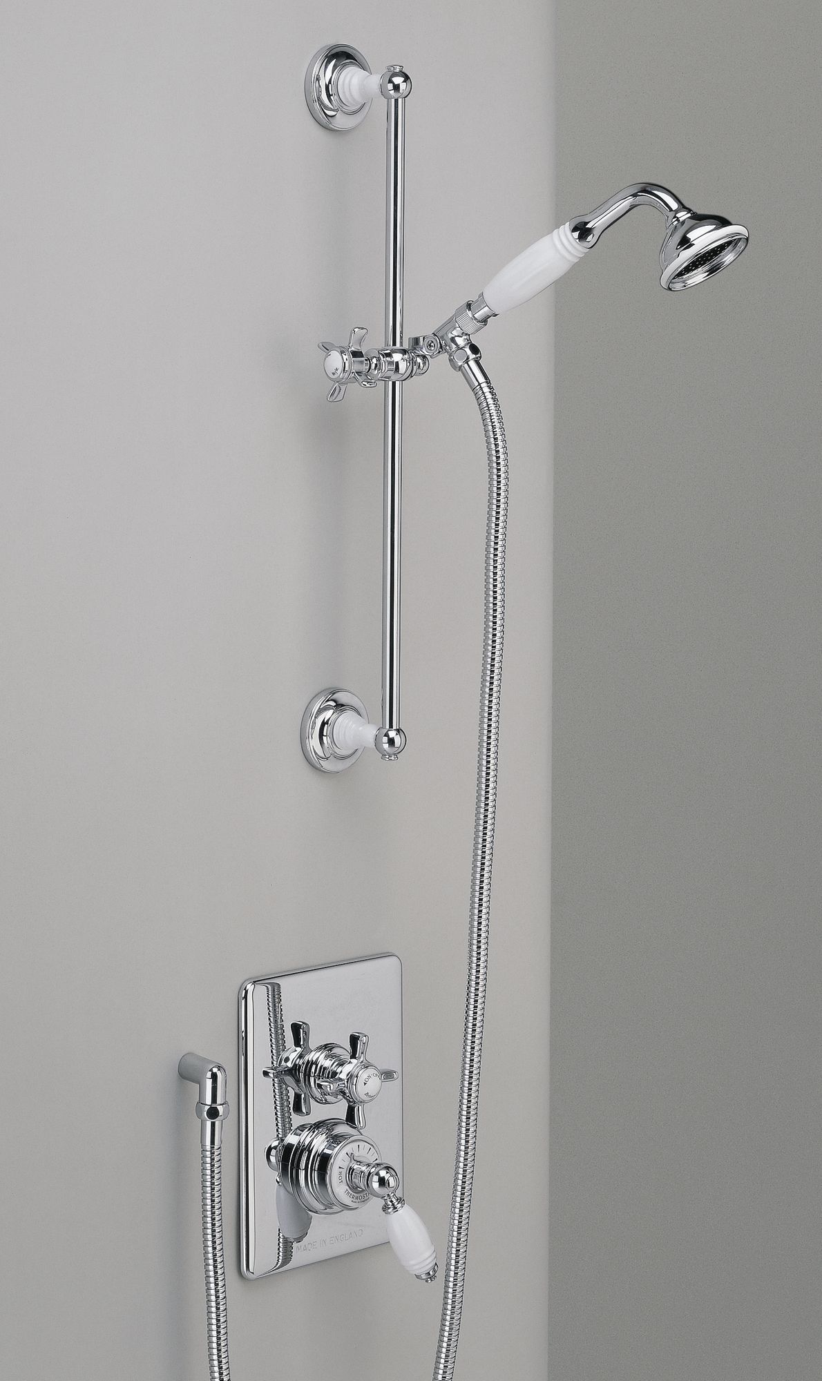 Traditional bathrooms Термостатический смеситель для душа с накладкой Tb760.414.bn  - Вид №3