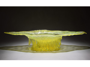 Стеклянная скульптура / центральный элемент