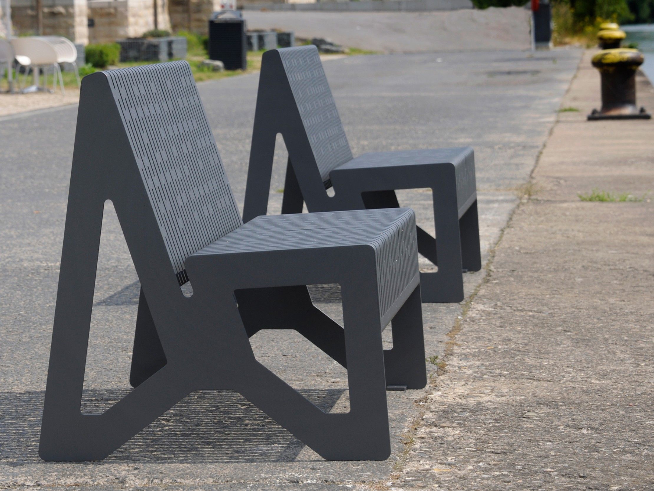 Наружное сиденье из нержавеющей стали BENKERT BANKE Chalidor ARCH-00032778 - Вид №1