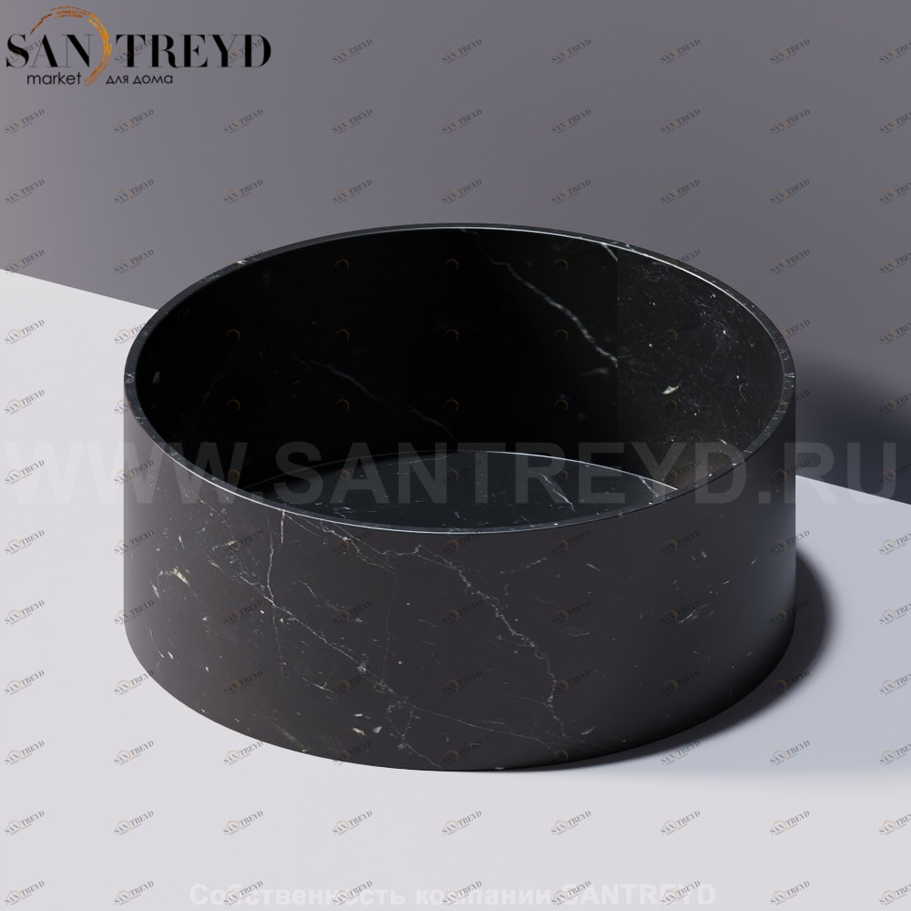 Agape CONSTELLATION Контейнер из черного мрамора ACOM0304NM