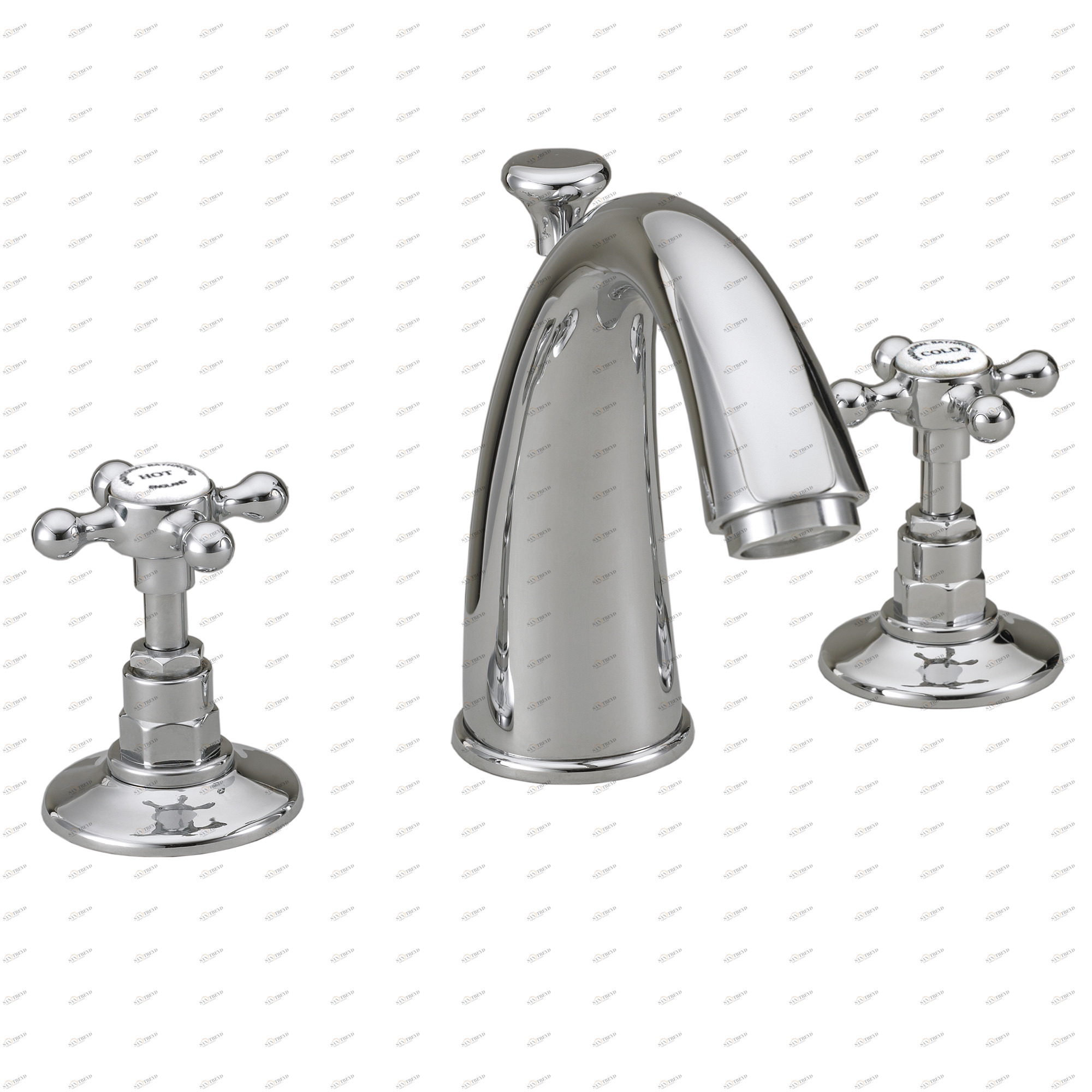 Traditional bathrooms ЛОНДОН однорычажный смеситель для умывальника HIGH Tb404.614.ag LONDON