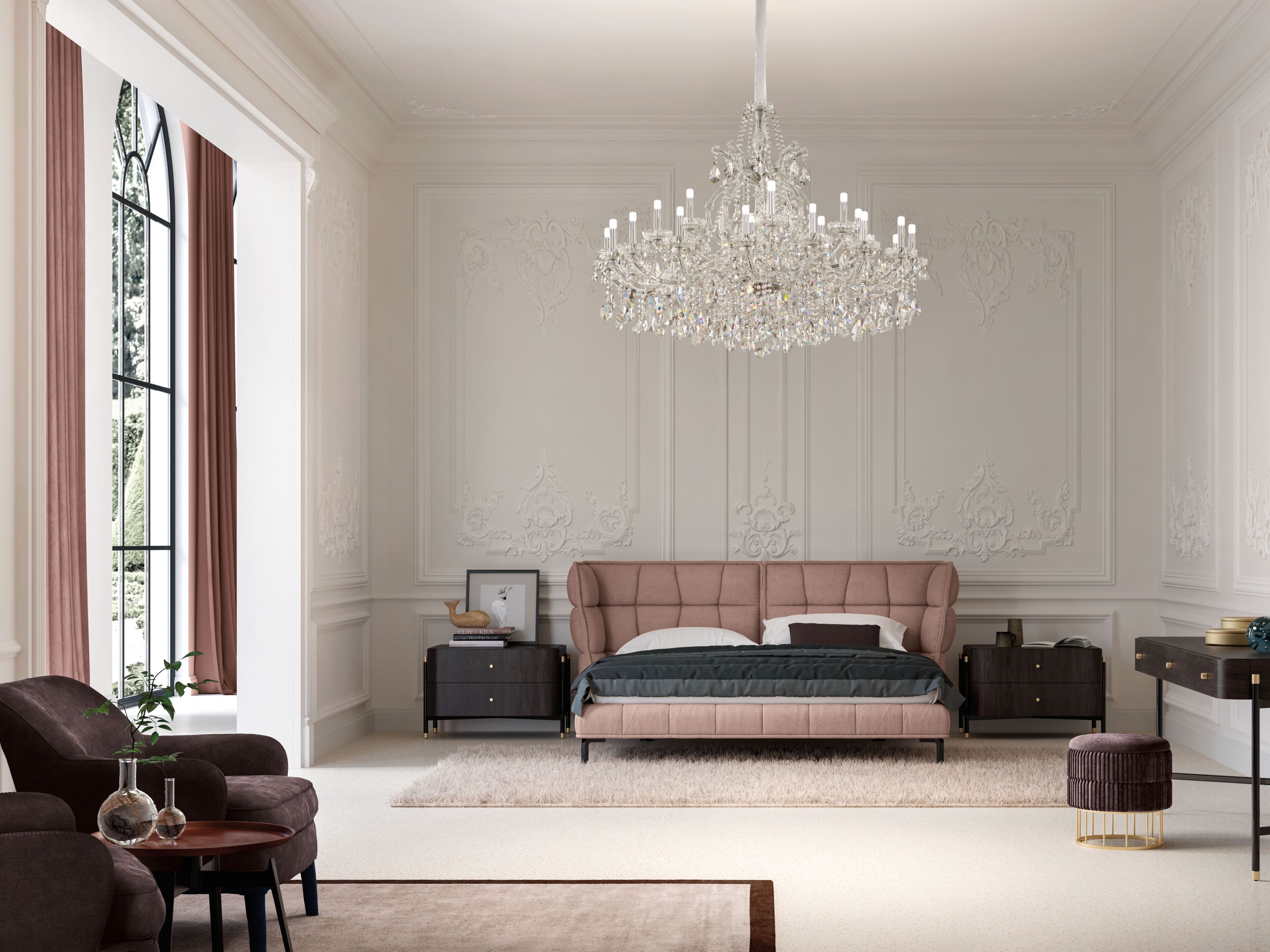 Подвесной светильник с кристаллами Masiero Aqaba ARCH-00070697 - Вид №1