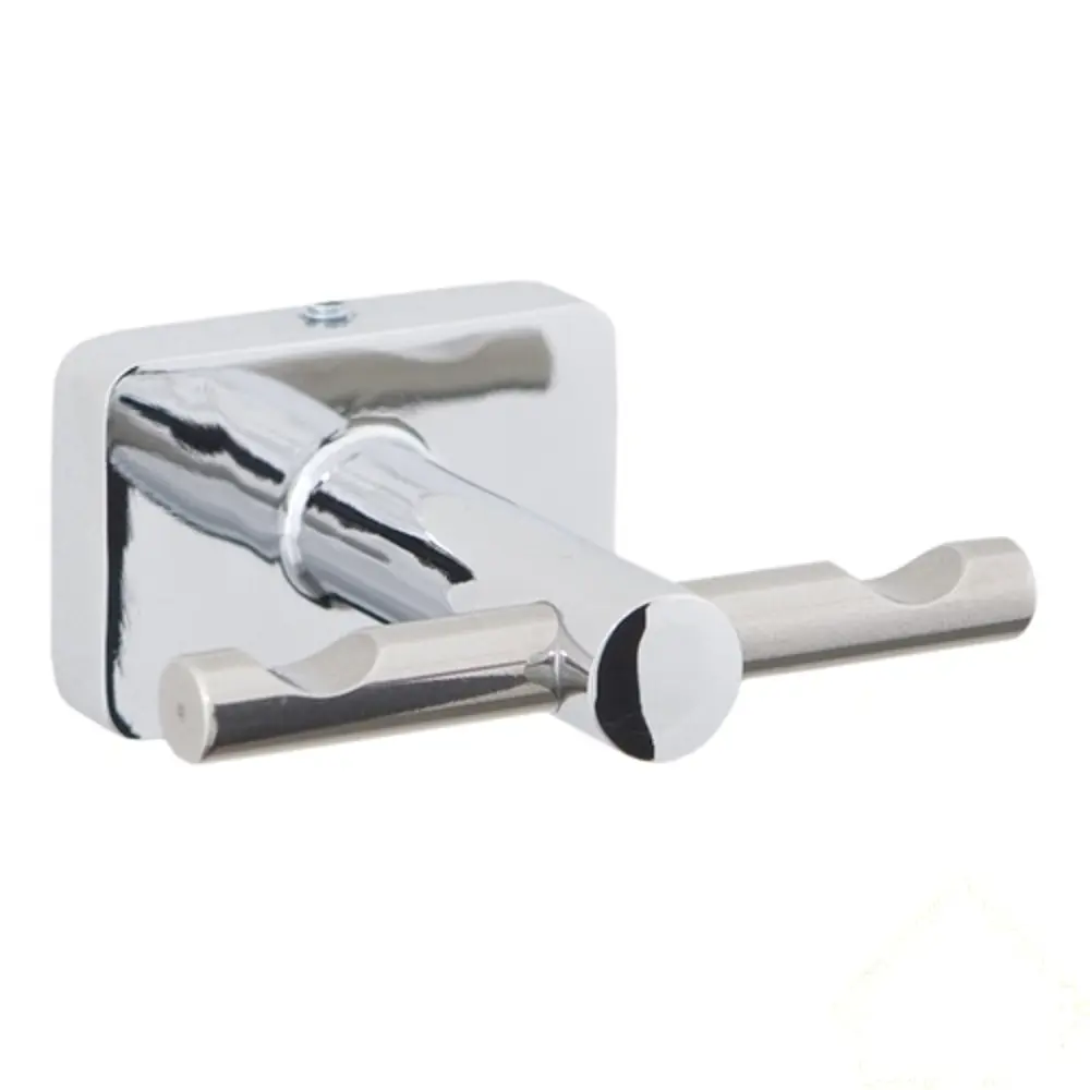 Крючок двухрожковый Camargue, фарфор/хром Santreyd STLM-2148812