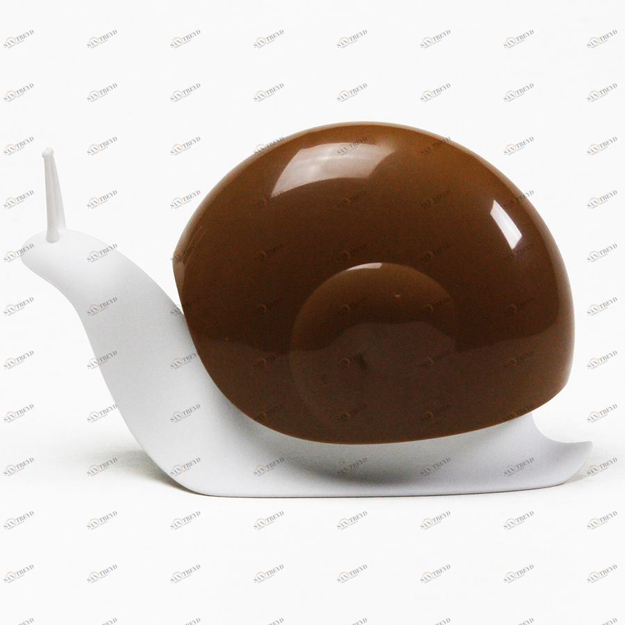 Диспенсер для мыла Escar, белый с коричневым Qualy QL10261WHBN