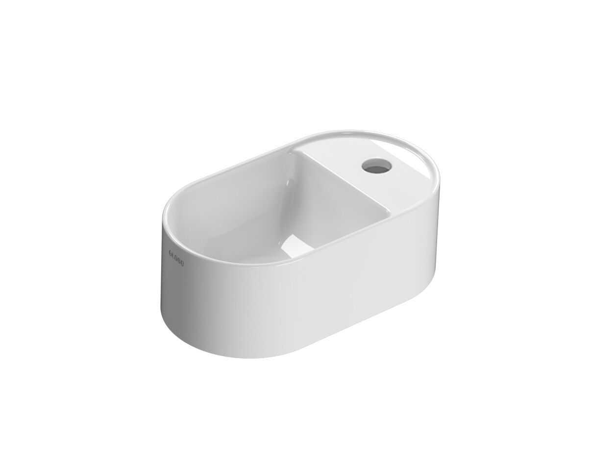 Овальная керамическая столешница для мытья рук Ceramica Globo разнорабочие ARCH-00009474