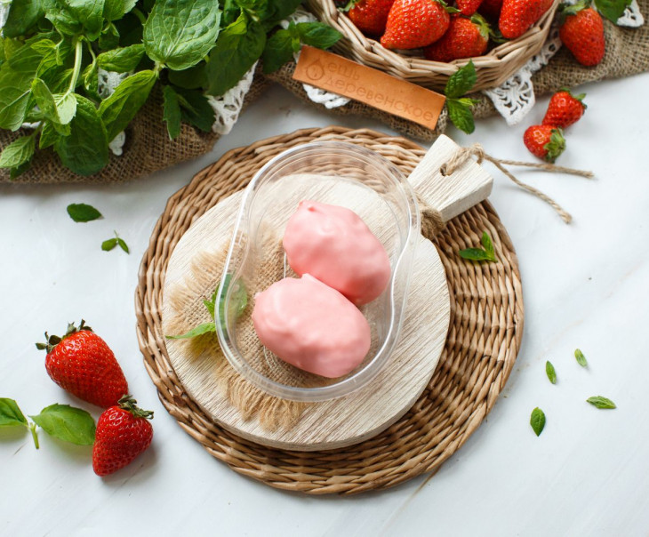 6340 Десерт в клубничном шоколаде Вкусляндия  - Вид №2