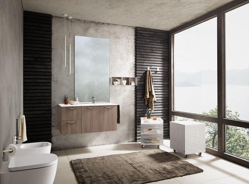 Archeda Тумба под умывальник подвесная одинарная Light sun-id-1363394 - Вид №1