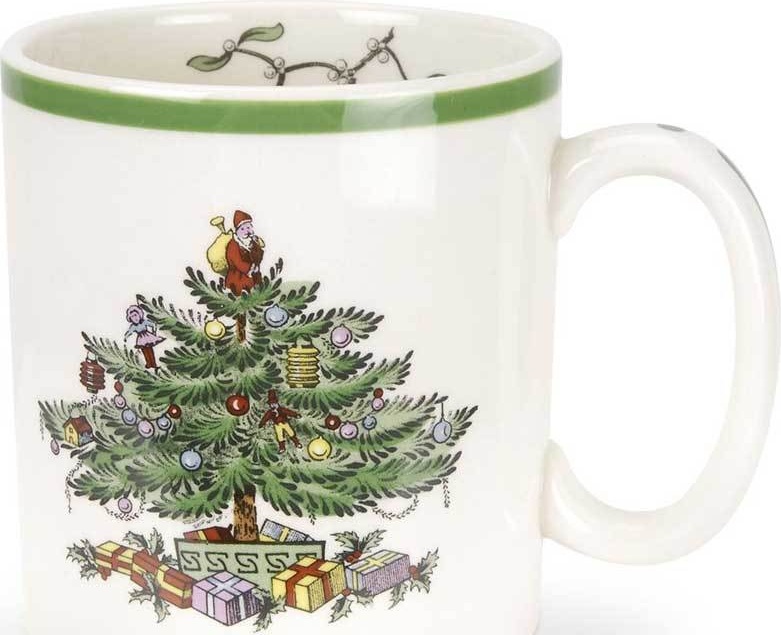 10548413 Spode Кружка 220мл "Рождественская ель" Фарфор, Керамика 