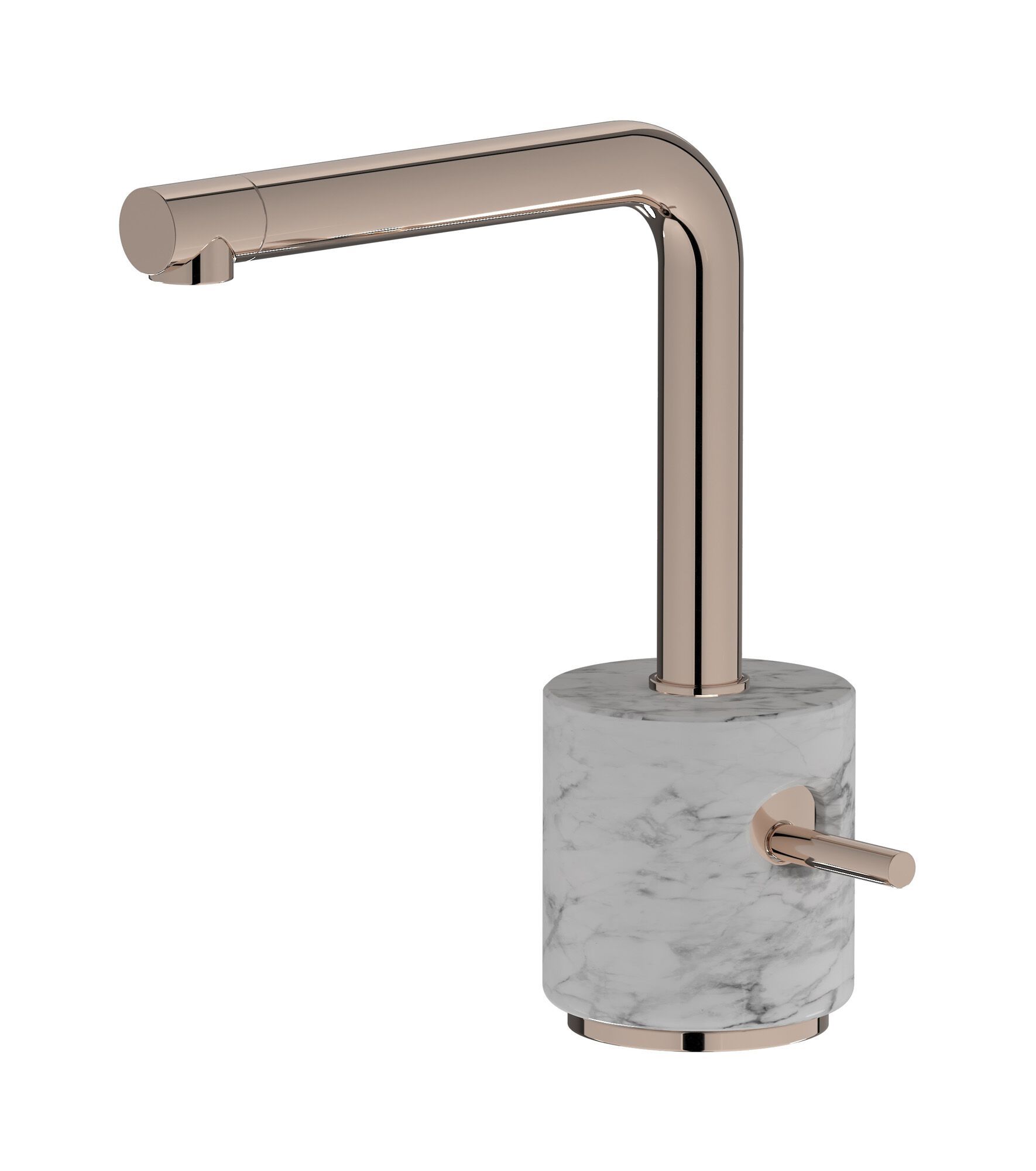 Смеситель для раковины с одной ручкой из мрамора IB мрамор + мрамор Elle ARCH-00119107 - Вид №18