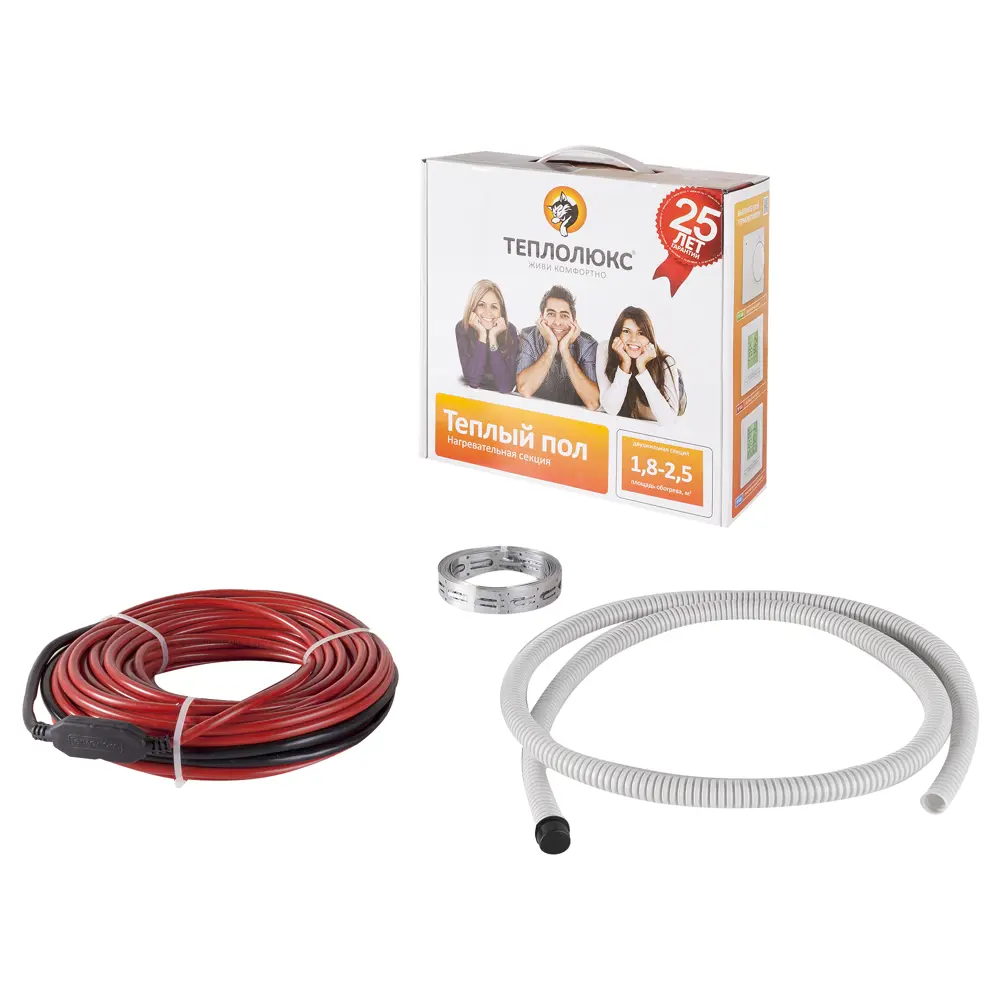 Нагревательный кабель для теплого пола Теплолюкс 18 м, 270 Вт STLM-2170699 - Вид №1
