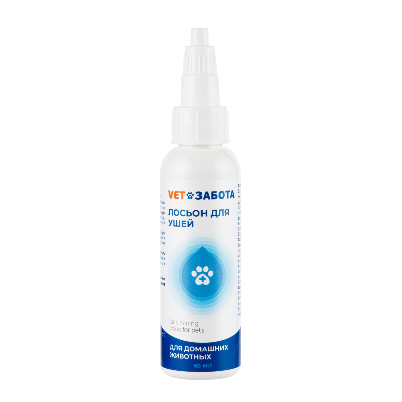 ПР0060062 Лосьон ушные 60мл VETЗАБОТА  - Вид №1