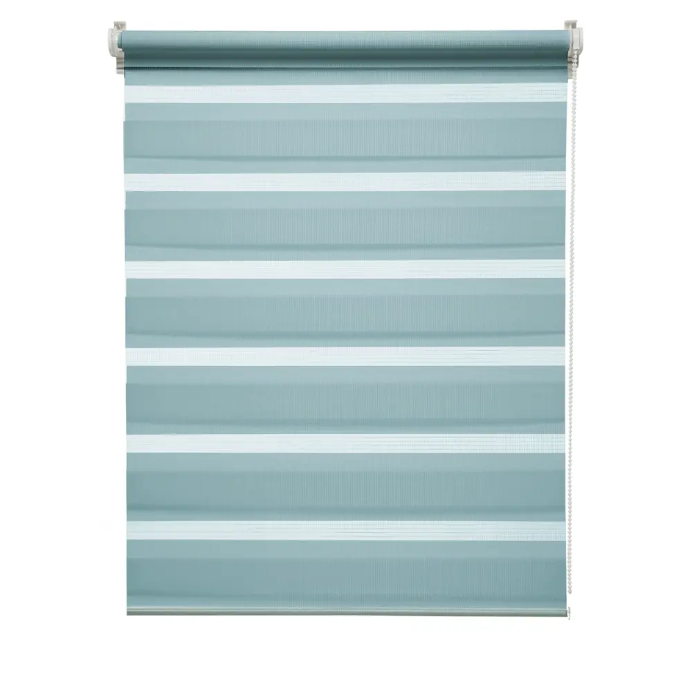 INSPIRE Peter — рулонная штора день-ночь в бирюзовом цвете 100x160 см 85225663 STLM-0060097 - Вид №1