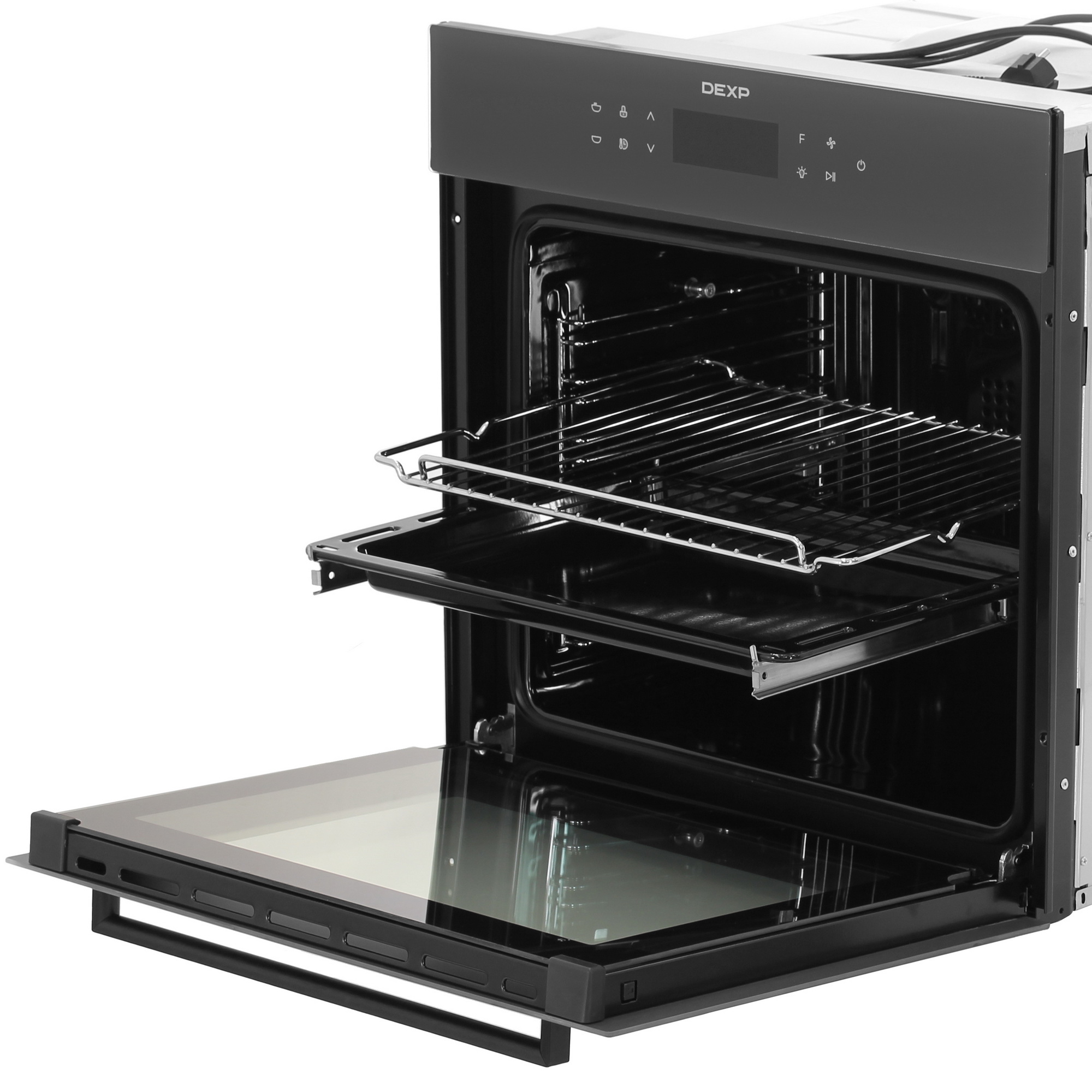 9202727 Электрический духовой шкаф DEXP FD02 серый STDN-0029810 - Вид №6